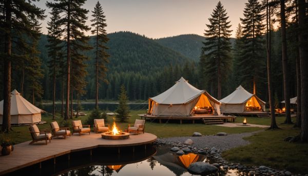 Camping de luxe : vivez des moments magiques en pleine nature